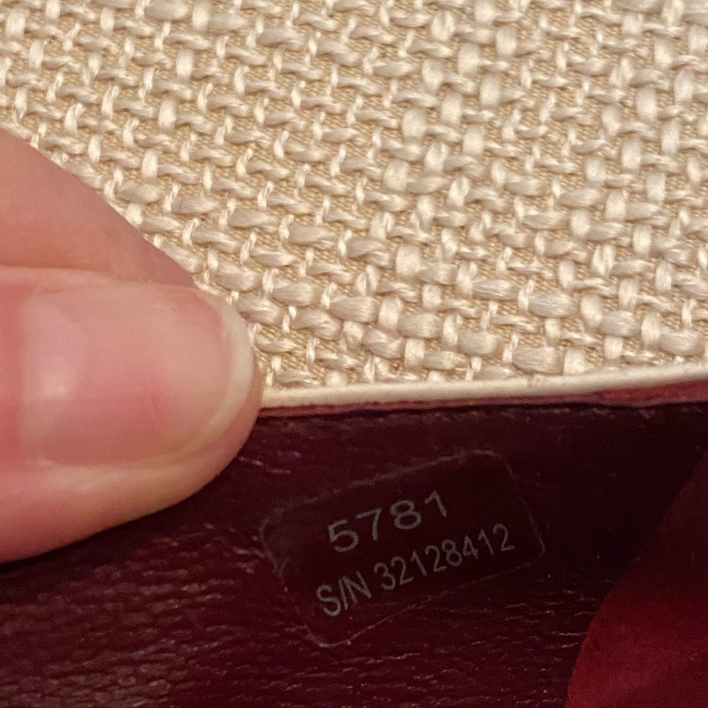 Vintage Tory Burch Spectator Pumps / Merlot & White / Womens Size 6 - Picture 8 of 13